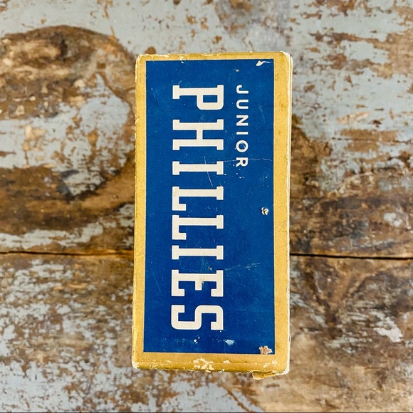 ♥️ Vintage ♥️ Junior Phillies Cigar Box - Picture 5 of 8